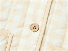 Lil Atelier ternet quilt jakke coconut milk